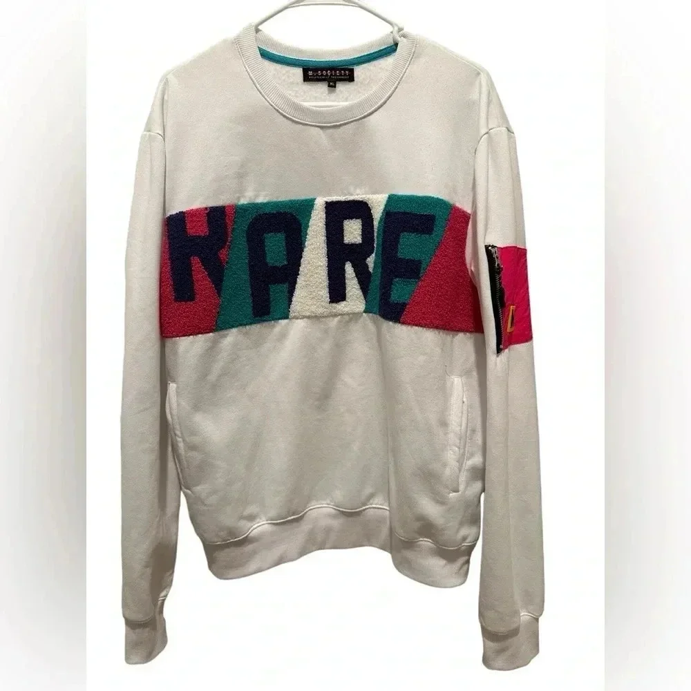 M. Society Politically Incorrect RARE Sweatshirt - Picture 1 of 4
